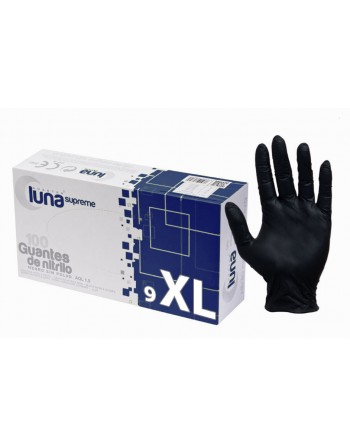GUANTES DE NITRILO NEGRO...