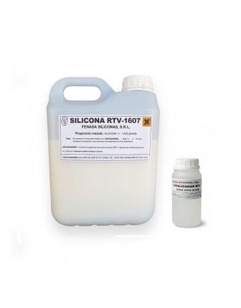 SILICONA RTV-1607 BIDÓN DE 5KG